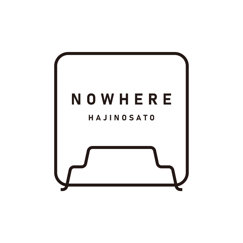 Nowhere-Hajinosato-logo_1000_bk
